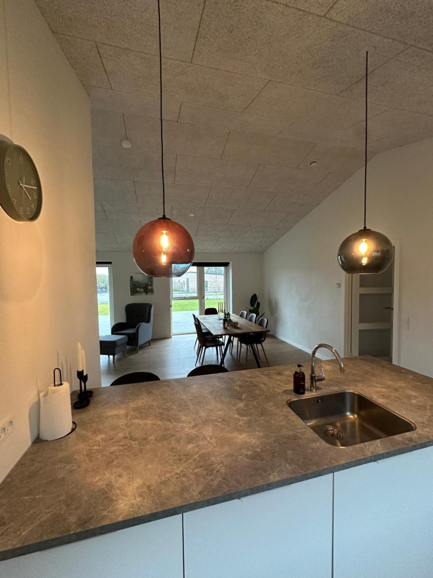 Moderne Nybygget Villa Holstebro Bagian luar foto