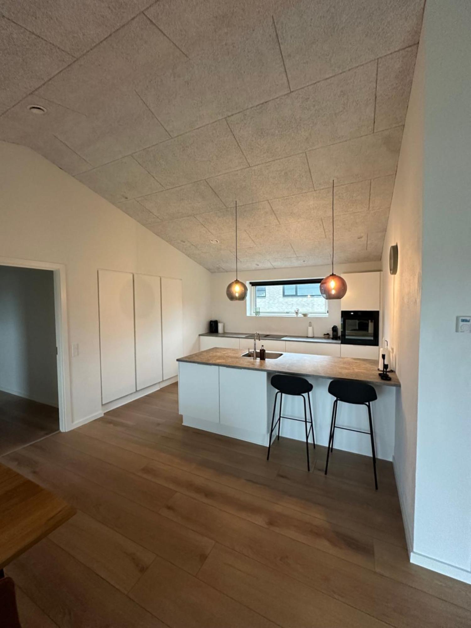 Moderne Nybygget Villa Holstebro Bagian luar foto