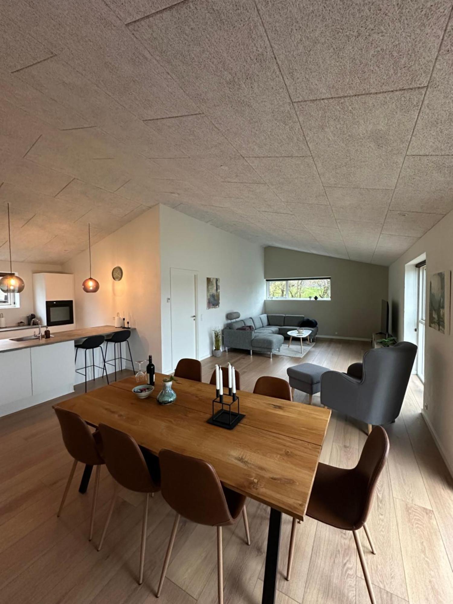 Moderne Nybygget Villa Holstebro Bagian luar foto