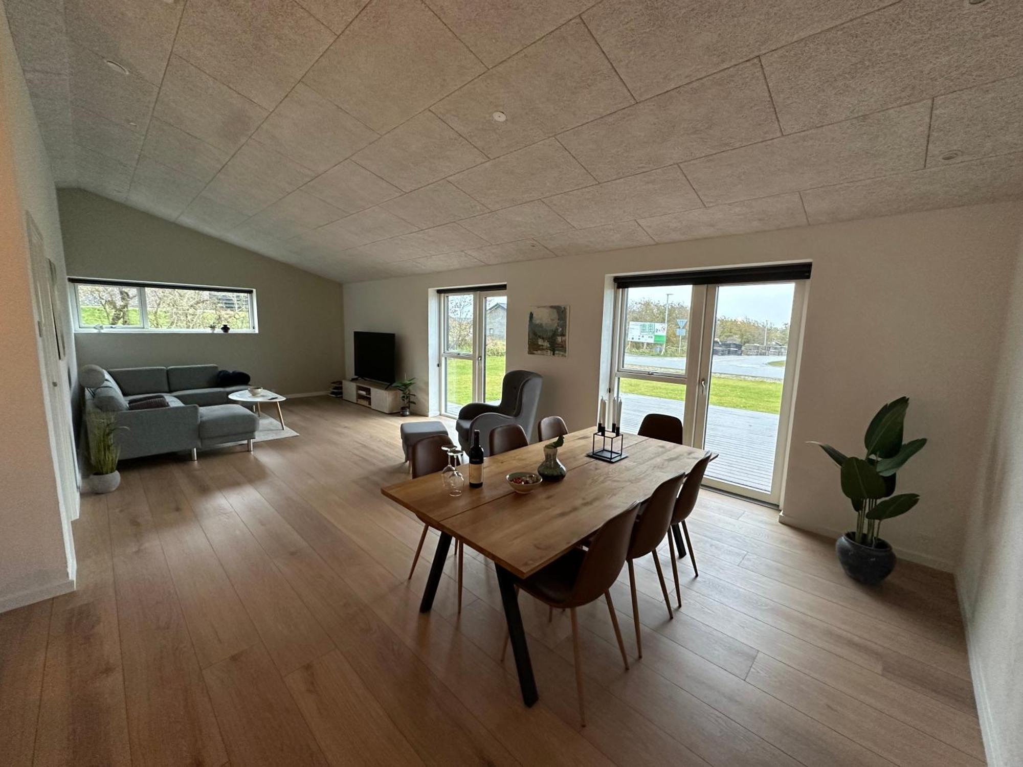 Moderne Nybygget Villa Holstebro Bagian luar foto